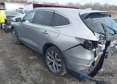 2022 Acura Mdx Technology Package z USA, uszkodzony, nr VIN 5J8YE1H44NL019529